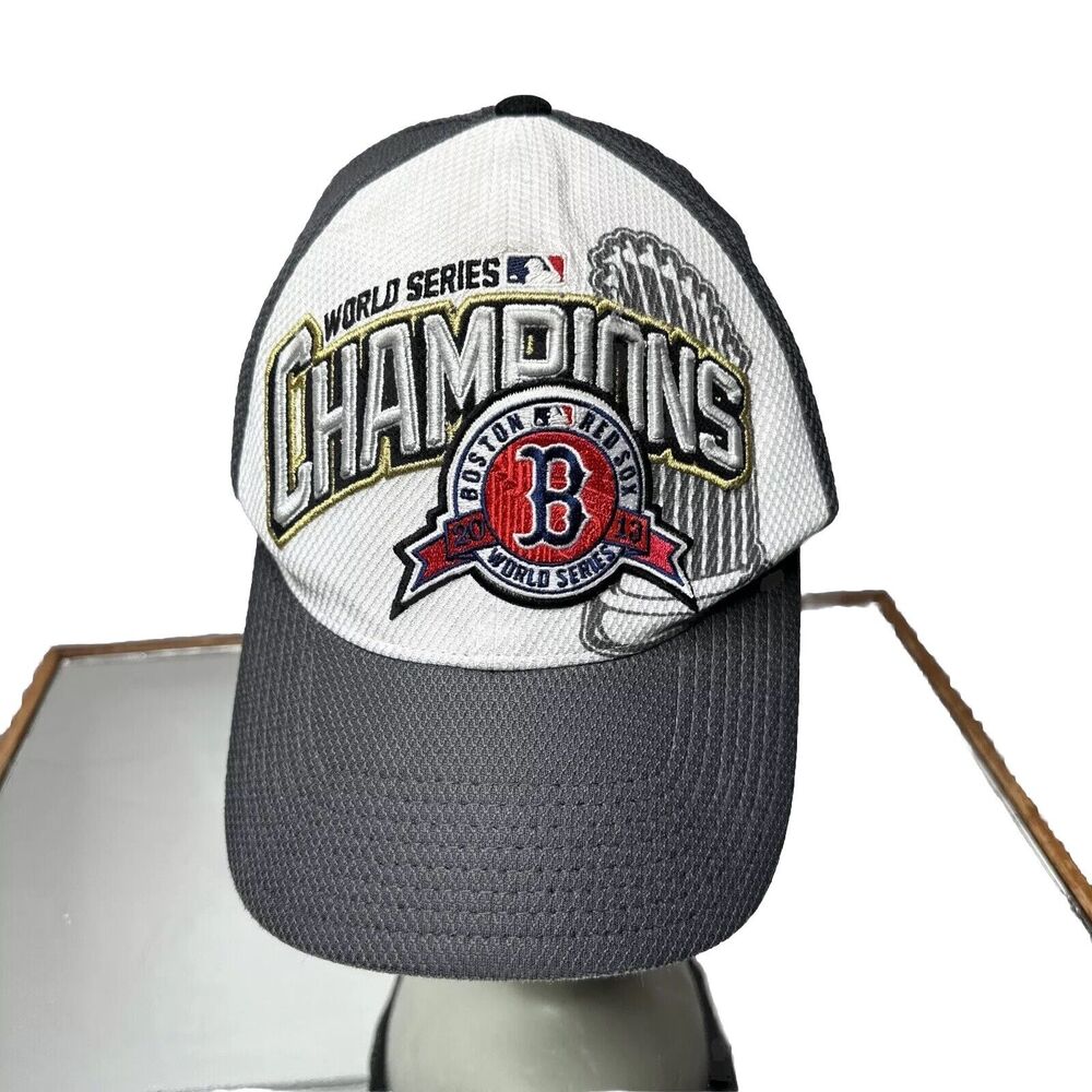 New Era Boston Red Sox Champions Cap Hat 2013 Fitted World Series MLB Blue